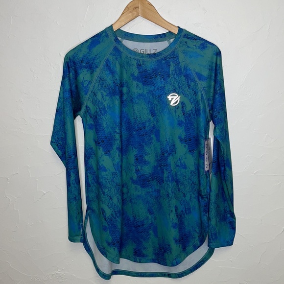 -GILLZ Seabreeze Performance Moisture Wicking Long Sleeve Shirt - Picture 5 of 9
